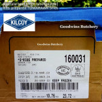 Beef rib TOMAHAWK Australia STEER (young cattle) DIAMANTINA frozen portioned 1 rib +/- 1.6kg (price/kg)